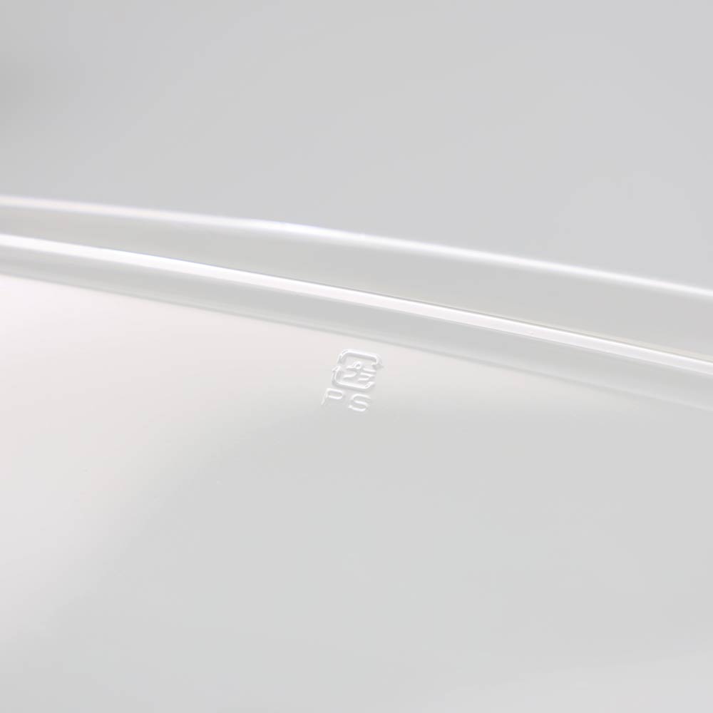 バガス 再生紙製容器用フタ SBT パルプ9区切りトレイ(240×240×25mm)用 蓋 フタ PP ふた 400枚セット 防曇蓋 お弁当容器 弁当(サトウキビの搾りカスから再生された堆肥可能なパルプ製)業務用 大容量 (メーカー直送品)