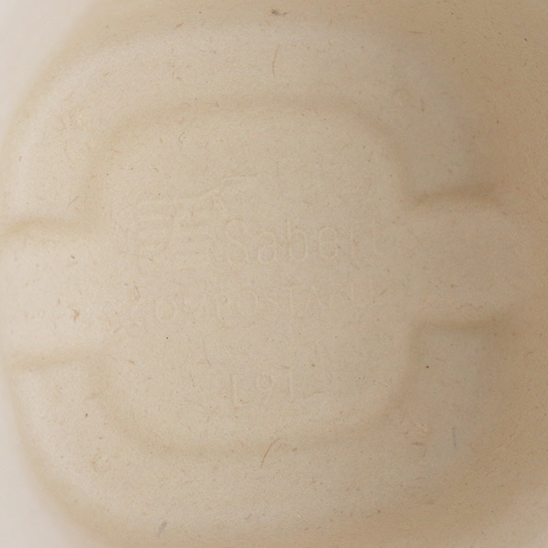 バガス 再生紙製容器 パルプモールドスープカップ 12オンス（350ｍｌ）直径125×69ｈ1000個セット （サトウキビの搾りカスから再生された堆肥可能なパルプ製）業務用　大容量 （メーカー直送品）