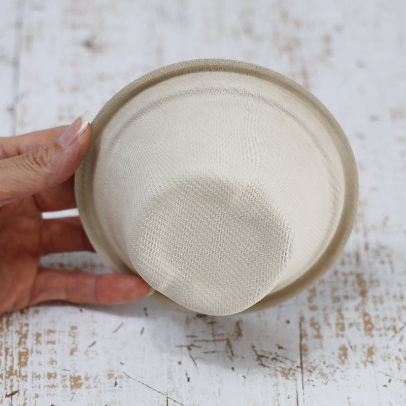 sabert バガス 再生紙製容器 SBT-8oz パルプモールドスープカップ 1000個セット(サトウキビの搾りカスから再生された堆肥可能なパルプ製)業務用 大容量 (メーカー直送品)