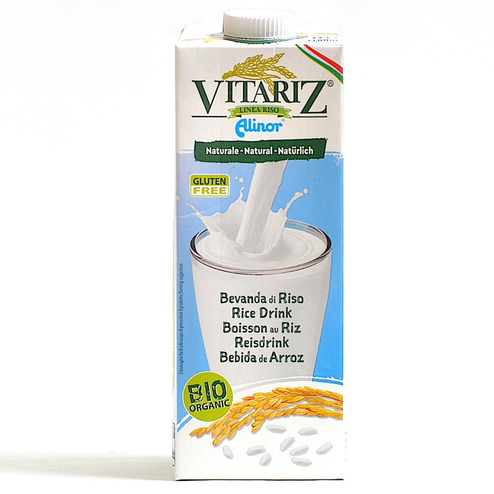 ビタリッツ オーガニック ライスミルク 1L (1,000ml)× 10本セット VITARIZ Alinor spa 有機 有機JAS認定 ノンシュガー 1L オーガニック穀物ドリンク (メーカー直送 離島・沖縄除く)