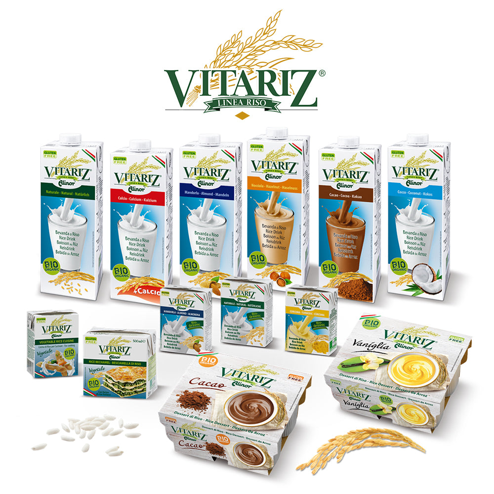 ビタリッツ オーガニック ライスミルク 1L (1,000ml)× 10本セット VITARIZ Alinor spa 有機 有機JAS認定 ノンシュガー 1L オーガニック穀物ドリンク (メーカー直送 離島・沖縄除く)