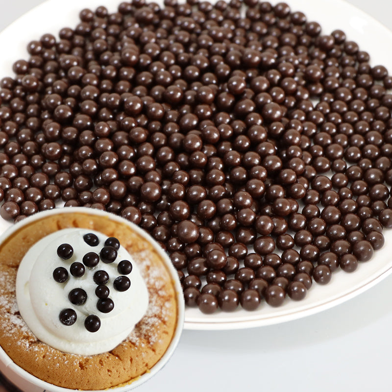 シリアル チョコレート スイート 3Kg(100g×30) パフチョコ 小麦クランチパフ チョコ コーティング 耐水性 生クリーム混合OK 直径5~6ミリ トッピング デザート ドリンク 業務用 大容量 メーカー直送品 通年クール便 送料無料