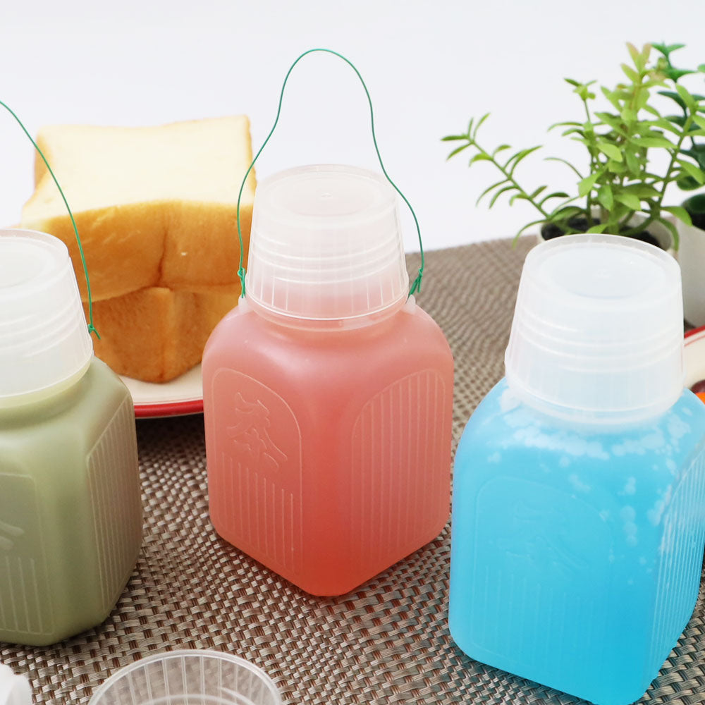 駅弁のレトロお茶 容器 蓋つき 持ち手つき 230ml × 500個セット 昭和レトロ水筒 灌仏会 花まつり 甘茶 業務用 駅弁 お弁当 寿司弁当 お茶 ケース 入れもの ミニコップ付き