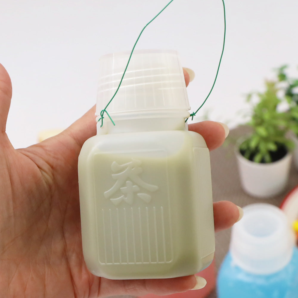 駅弁のレトロお茶 容器 蓋つき 持ち手つき 200ml × 500個セット 昭和レトロ水筒 灌仏会 花まつり 甘茶 業務用 駅弁 お弁当 寿司弁当 お茶 ケース 入れもの ミニコップ付き