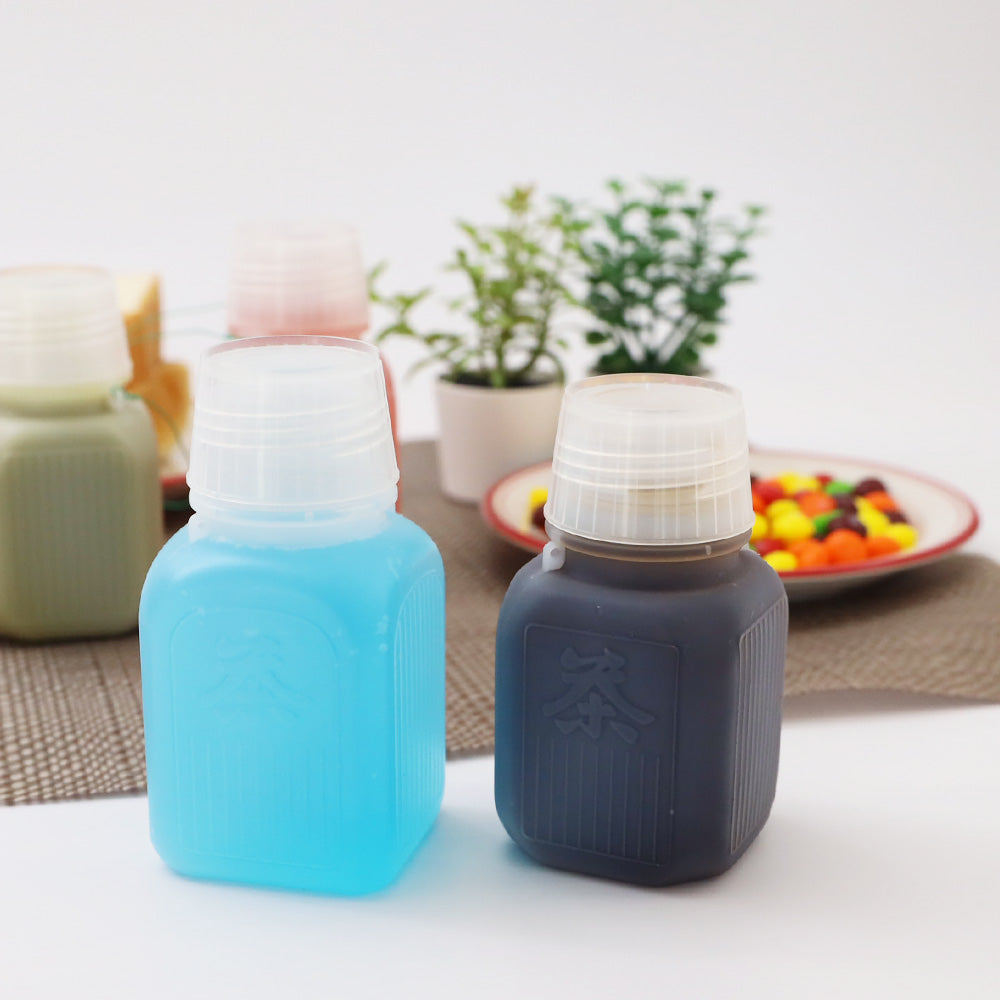 駅弁のレトロお茶 容器 蓋つき 230ml × 500個セット 昭和レトロ水筒 灌仏会 花まつり 甘茶 業務用 駅弁 お弁当 寿司弁当 お茶 ケース 入れもの ミニコップ付き