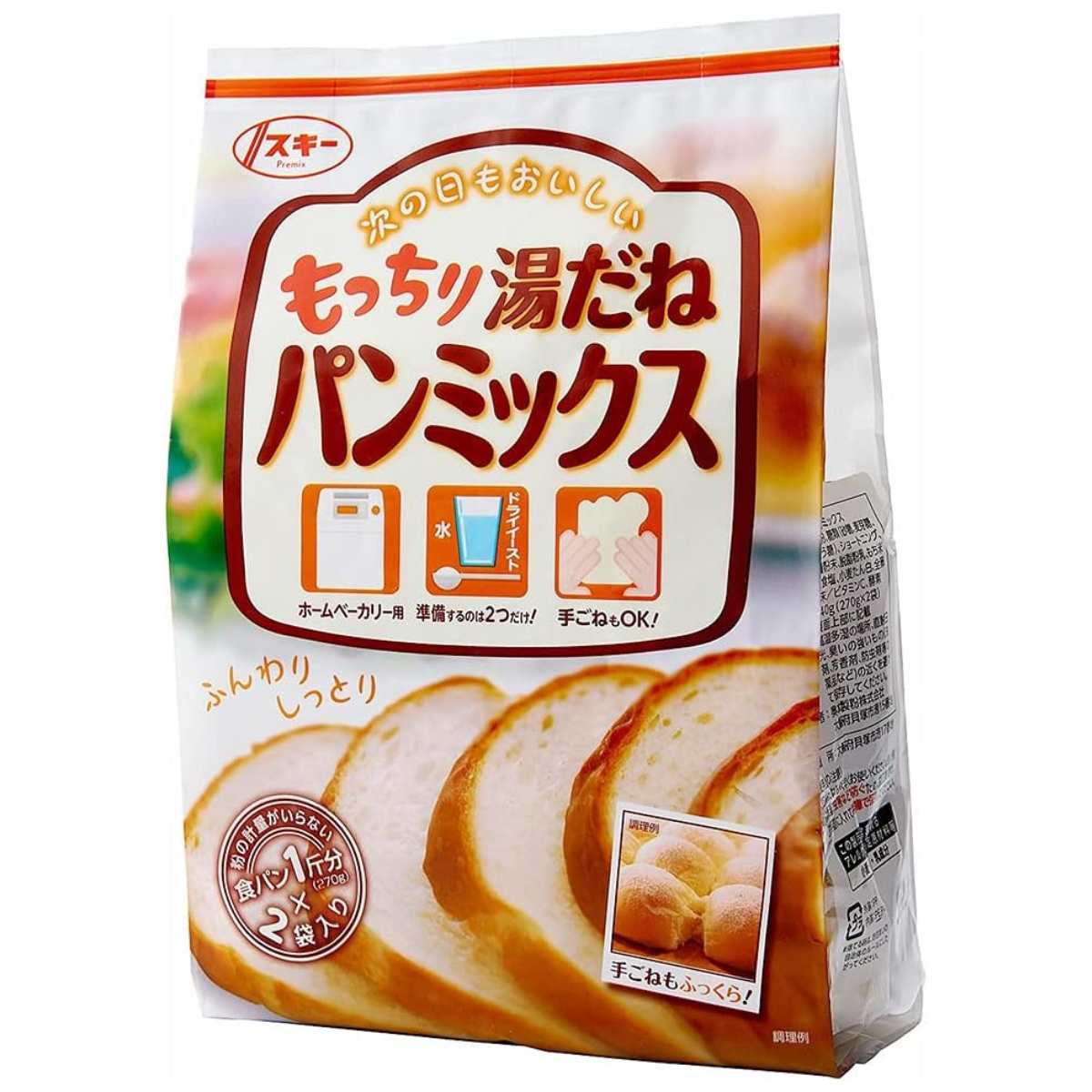 もっちり湯種パンミックス 1斤分 270g×2袋入×12袋 湯だね パンミックス ホームベーカーリー 製パン 製菓 製菓材料 ホームベーカリー用 食パン