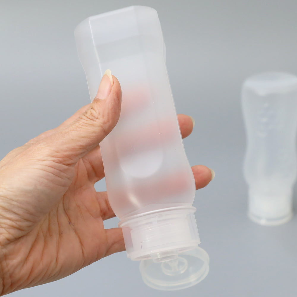 はちみつボトル 容器 下向き自立ボトル 無地 蓋つき 180ml198個セット 【メーカー直送】業務用 ケチャップボトル チョコソース メープルシロップ 蜂蜜 倒立 ボトル キャップ付き