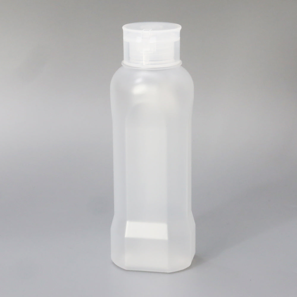 はちみつボトル 容器 下向き自立ボトル 無地 蓋つき 180ml198個セット 【メーカー直送】業務用 ケチャップボトル チョコソース メープルシロップ 蜂蜜 倒立 ボトル キャップ付き