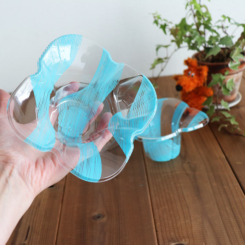 送料無料 業務用かき氷用プラカップ パンジーカップ クリスタル ブルー(1200個入り)【メーカー直送】 花型 業務用使い捨て食器 うつわ お祭り 氷カップ 学園祭 文化祭 こども祭り 盆祭り