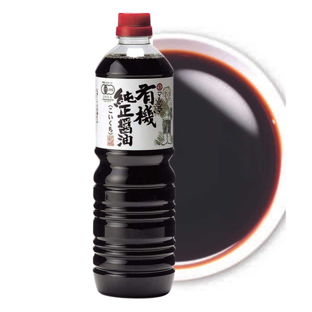 マルシマ 有機純正醤油(濃口) 有機JAS 業務用 純正食品マルシマ 広島 尾道 しょうゆ 醤油 ペットボトル(メーカー直送)
