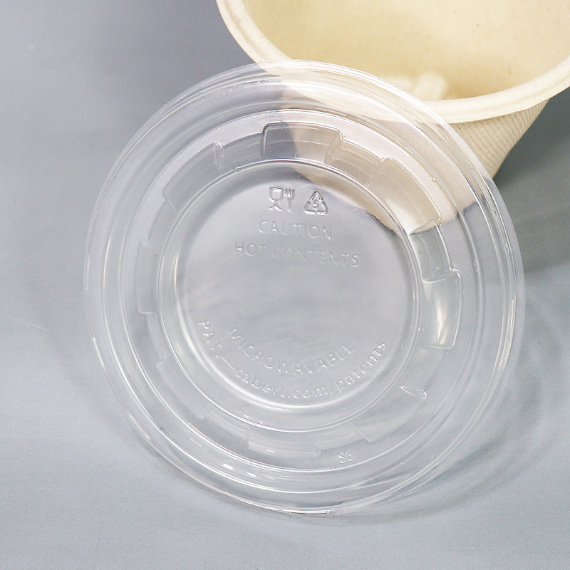 バガス 再生紙製容器 バガスモールドスープカップ 16オンス（450ｍｌ）直径125×87ｈ1000個セット （サトウキビの搾りカスから再生された堆肥可能なパルプ製）業務用　大容量 （メーカー直送品）