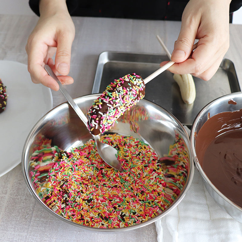 ウルトラミックス 早くキレイに固まるチョコレートでチョコバナナ100本作れるセット（棒+ミックスチョコ付）【夏期クール】 チョコバナナ お祭 –  ULTRAMIX_pancakemix_Japan（ウルトラミックス本店）