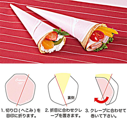 Cultural Festival Handmade Crepe Set for 180 People, Comes with Crepe Wrapping Paper, Flour, Dough, Commercial Use, Wrapping Paper