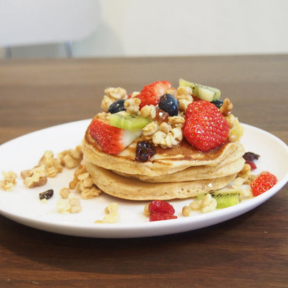 ULTRAMIX pancake mix 500ｇ Healthy, wholesome, baby food-friendly pancakes. Aluminum-free, trans fatty acid-free.